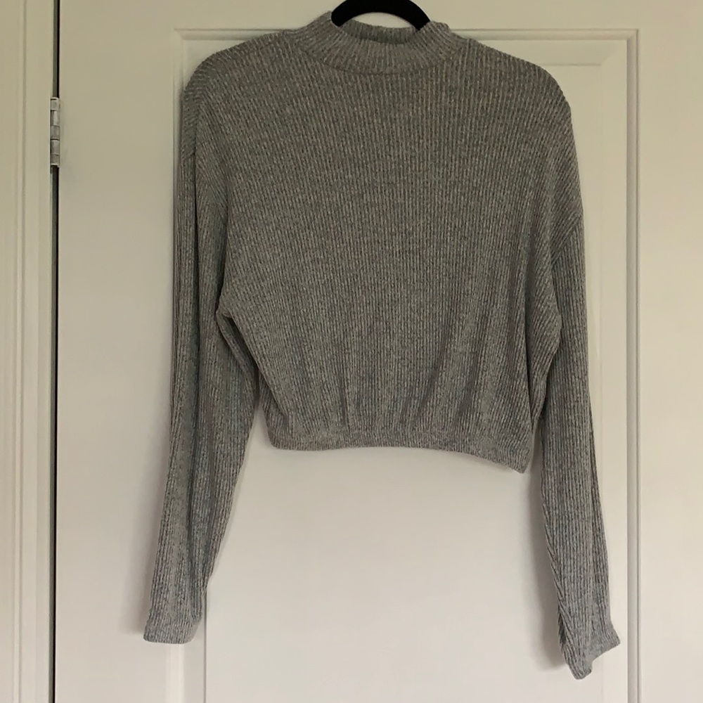 Garage mock neck long sleeve